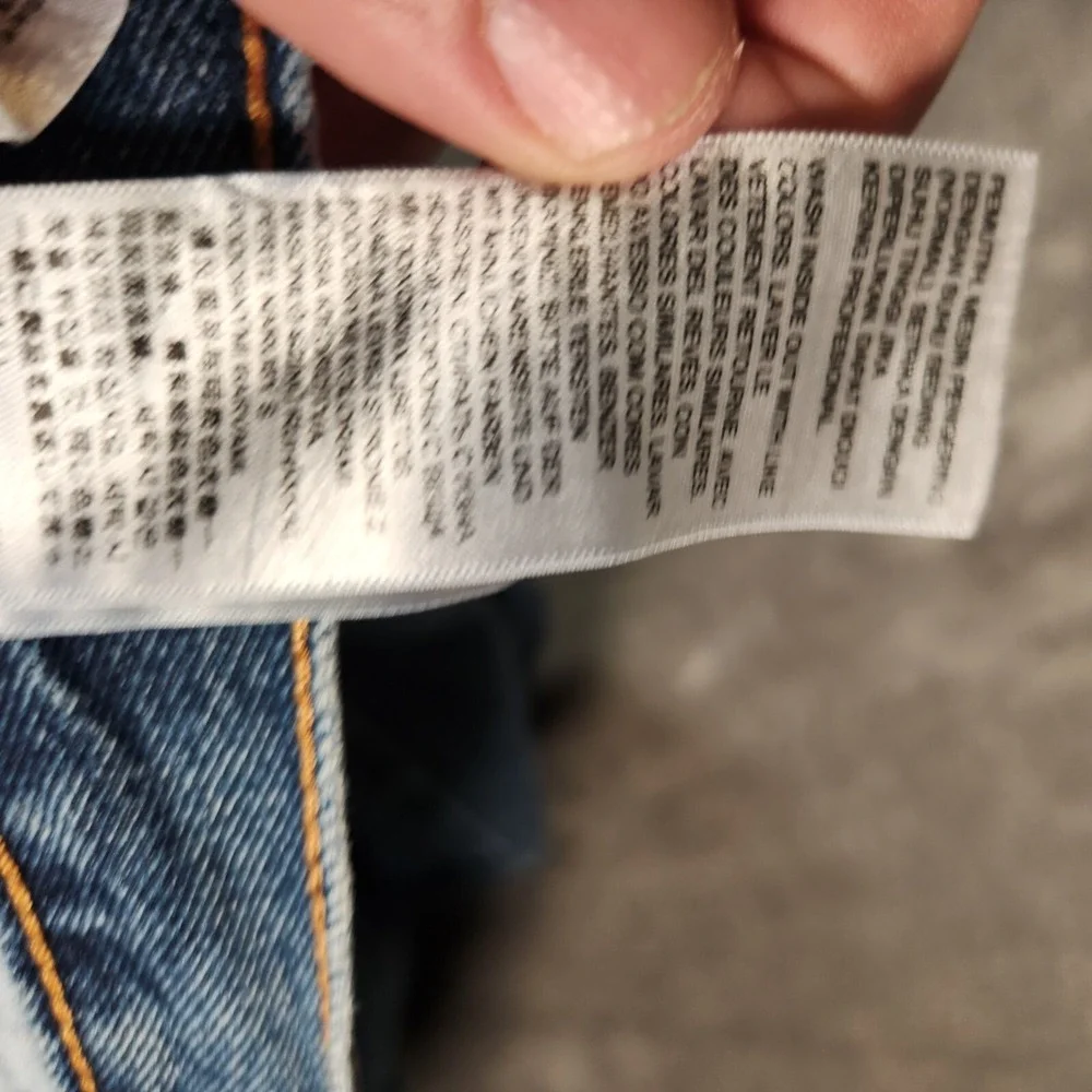 Levi's 505‎ Jeans Men's 42X30 Blue Straight Regular Fit Distressed